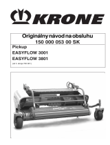 Krone BA EasyFlow 3001, EasyFlow 3801 Návod na používanie