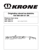 Krone BA AMT 4000/5000 CV Návod na používanie