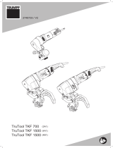 Trumpf TruTool TKF 1500 (4B1) Používateľská príručka