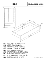 Gała Meble R06-SZL NAK 1D Návod na obsluhu
