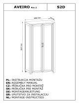 Gała Meble AVEIRO V2 - S2D Návod na obsluhu
