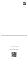 Mi Redmi Note 13 Používateľská príručka