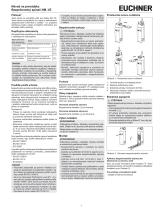 EUCHNER Bezpečnostný spínač NM..VZ Návod na používanie