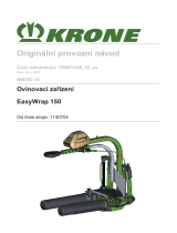 Krone BA EasyWrap 150 (BW202-10) Návod na používanie