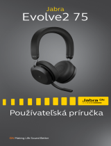 Jabra Evolve2 75 - USB-C MS Teams Používateľská príručka