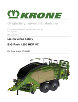 Krone BA BiG Pack 1290 HDP VC (BP405-21) Návod na používanie