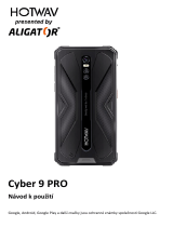 Aligator Cyber 9 Pro Návod na obsluhu