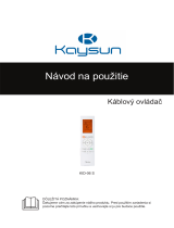 Kaysun Individual Wireless controller KID-06 S Používateľská príručka