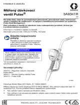 Graco 3A9341R, Příručka, Měřený dávkovací ventil Pulse, Instalace, Obsluha, Servis, Náhradní díly, Česky Návod na obsluhu