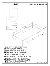 Gała Meble R06-SZL WEW 2D Návod na obsluhu