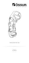 Össur CTi3 Používateľská príručka