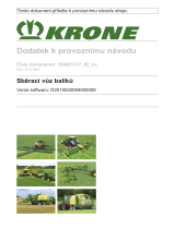 Krone Hlášení - Parametr Návod na používanie