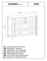 Gała Meble AVEIRO V2 - K4S Návod na obsluhu