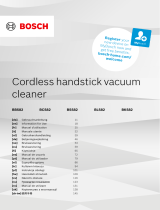 Bosch BBS82 Cordless handstick vacuum cleaner Používateľská príručka