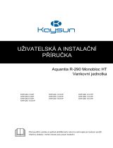Kaysun Aquantia KHPS-MO HT Používateľská príručka