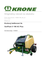 Krone BA VariPack V 190 XC Plus (RP301-21) Návod na používanie