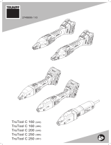 Trumpf TruTool C 160 (2B5) Používateľská príručka