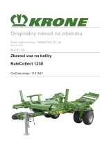 Krone BA BaleCollect 1230 (BC101-30) Návod na používanie