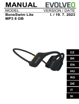 Evolveo BSL-MP3-8GB-BL Používateľská príručka