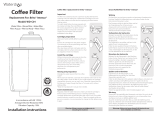 Waterdrop Coffee Filter Používateľská príručka