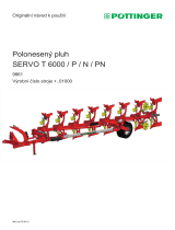 Pottinger SERVO T 6000 PN Návod na používanie