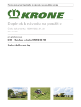 Krone Unidad de mando DS 100 de Návod na používanie