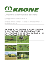 Krone twine tying Návod na používanie