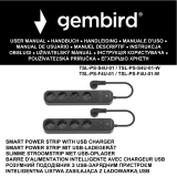 Gembird TSL-PS-S4U-01-W Používateľská príručka