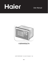Haier HWO38MG6HXB Používateľská príručka