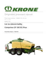 Krone BA Comprima CF 155 XC Plus (RP801-25) Návod na používanie