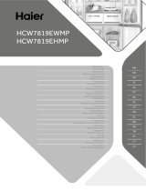 Haier HCW7819EHMP Používateľská príručka