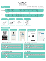 Candy CNCQ4T620CX Stručná príručka spustenia
