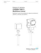 Endres+Hauser BA iTHERM TMS11 MultiSens Linear Návod na používanie