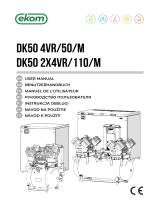 EKOM DK50 2x4VR/110 Používateľská príručka
