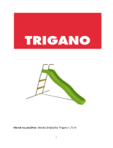 Trigano Detská šmýkačka Zazou 1,73 m Návod na obsluhu