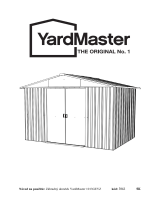 Yardmaster Záhradný domček 1013GEYZ Návod na obsluhu