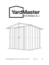 Yardmaster Záhradný domček 65WGY Návod na obsluhu