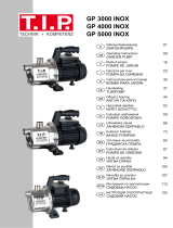 T.I.P. GP 3000 INOX, GP 4000 INOX, GP 5000 INOX Návod na obsluhu